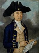 Guan Zuolin of Macao Portrait of Captain Joseph Huddart Sweden oil painting artist